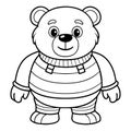 Cuddly Bear Costume Royalty Free Stock Photo